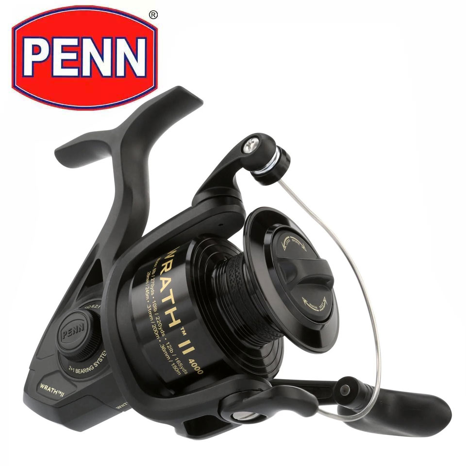 Daiwa Reel Bg - PENN WRATH II รอกสปินนิ่ง 2500-8000 ตัวเครื่องทนต่อการกัดกร่อนน้ําหนักเบา