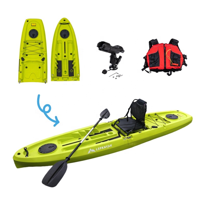 Fishing Kayak Sit In - เรือคายัคแบบแยกส่วน LSF Novel 3.3 เมตร 11
