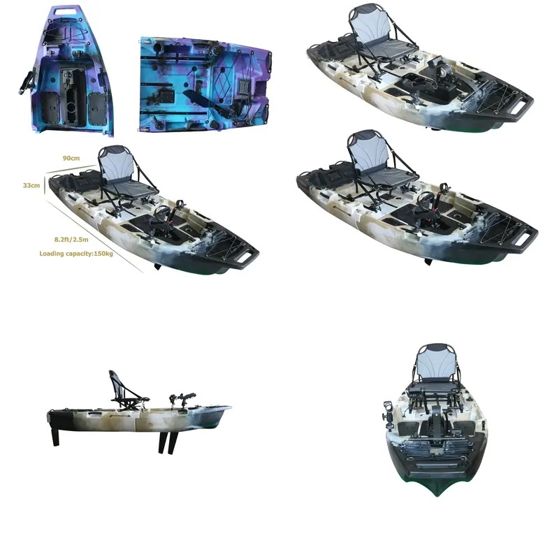 เรือคายัคแบบโมดูลาร์ 8 ฟุต พร้ - Fishing Kayak Seat บทวิจารณ์และราคา