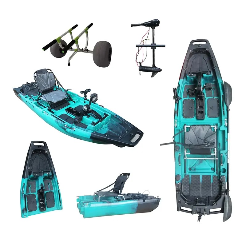 เรือคายัคแบบนั่งบน HDPE/PE สำห - Fishing Kayak Sit In บทวิจารณ์และราคา