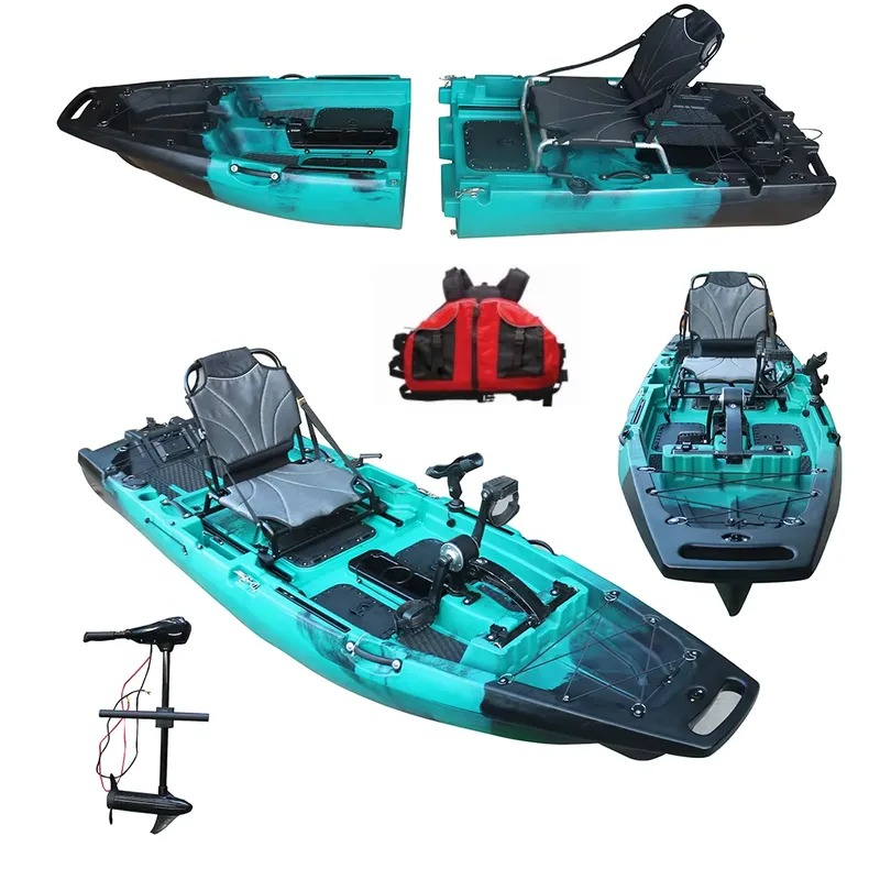 เรือคายัคแบบนั่งบน HDPE/PE สำห - Fishing Kayak Sit In บทวิจารณ์และราคา