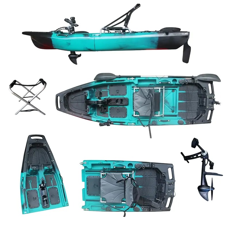 เรือคายัคแบบนั่งบน HDPE/PE สำห - Fishing Kayak Sit In บทวิจารณ์และราคา