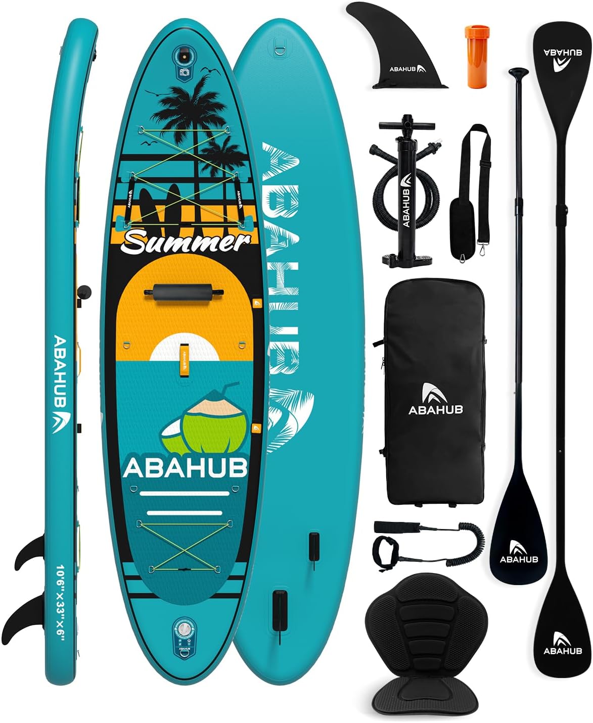 กระดานยืนพายแบบเป่าลมขนาดกว้าง - Fishing Kayak Paddle บทวิจารณ์และราคา