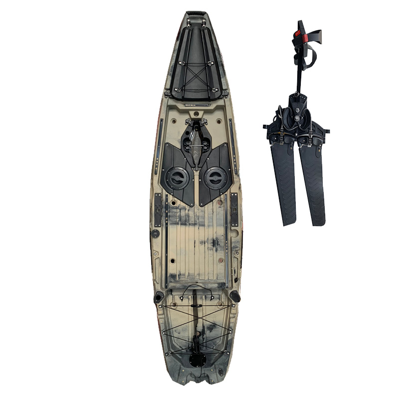 ซีโร่ 2019 2020 เรือคายัค/แคนู - Fishing Kayak Pedal Drive บทวิจารณ์และราคา