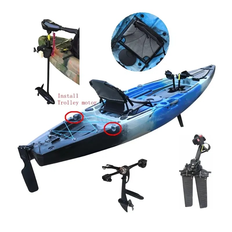 มอเตอร์ไฟฟ้าแบบแป้นเหยียบเดี่ย - Fishing Kayak Seat บทวิจารณ์และราคา