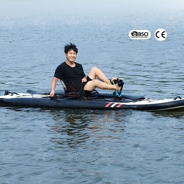 เรือคายัคแบบเป่าลมสำหรับตกปลาส - Fishing Kayak Sit In บทวิจารณ์และราคา