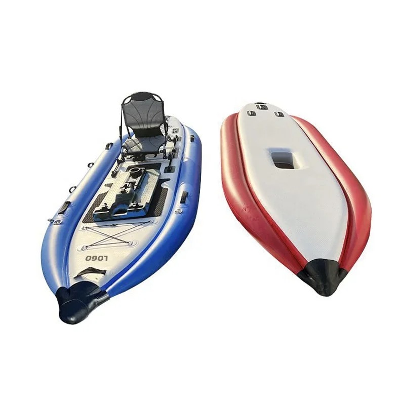 เรือคายัคแบบเป่าลมขนาด 340*115 - Fishing Kayak Pedal Drive บทวิจารณ์และราคา